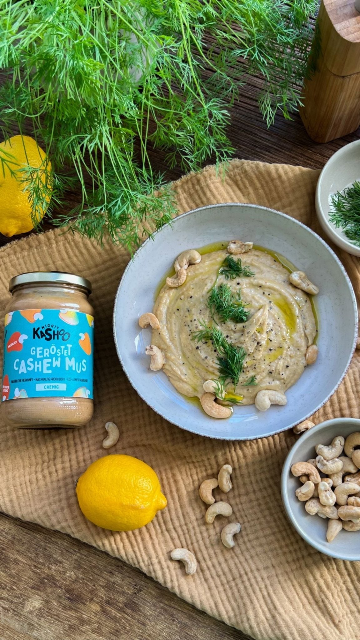Cashew Hummus - Mighty Kashoo