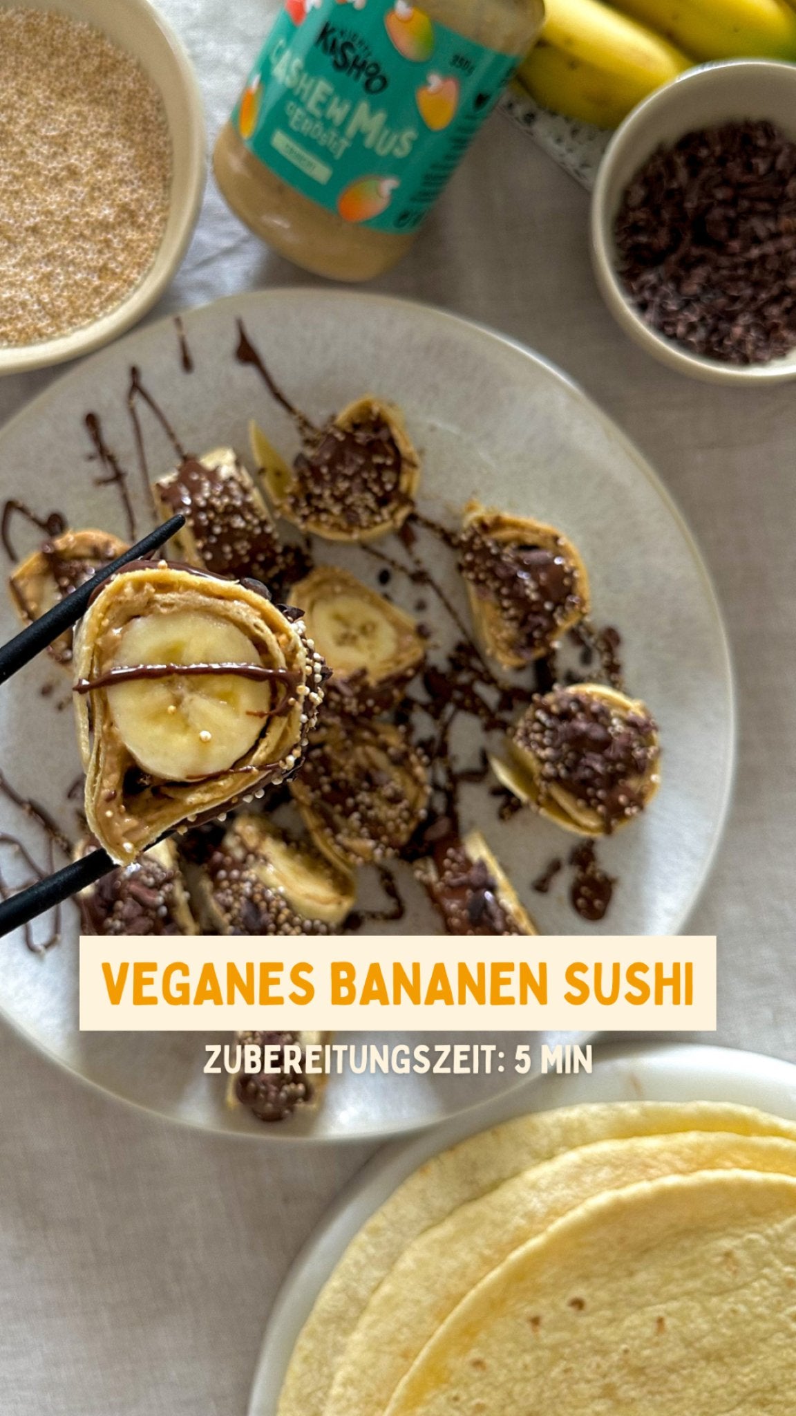 Bananen Sushi - Mighty Kashoo
