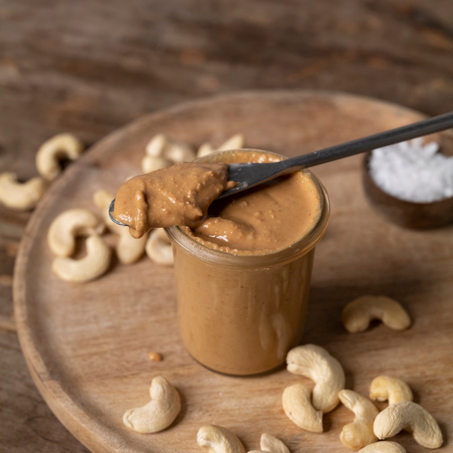 Cashewmus Geröstet cremig & salzig 350g - Mighty Kashoo