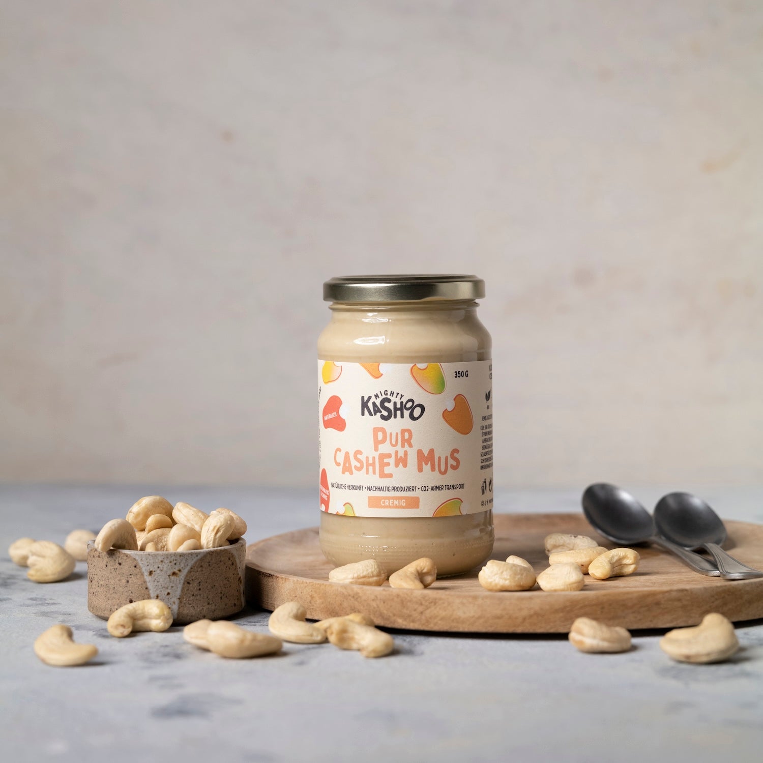 Cashewmus Pur cremig 350g - Mighty Kashoo