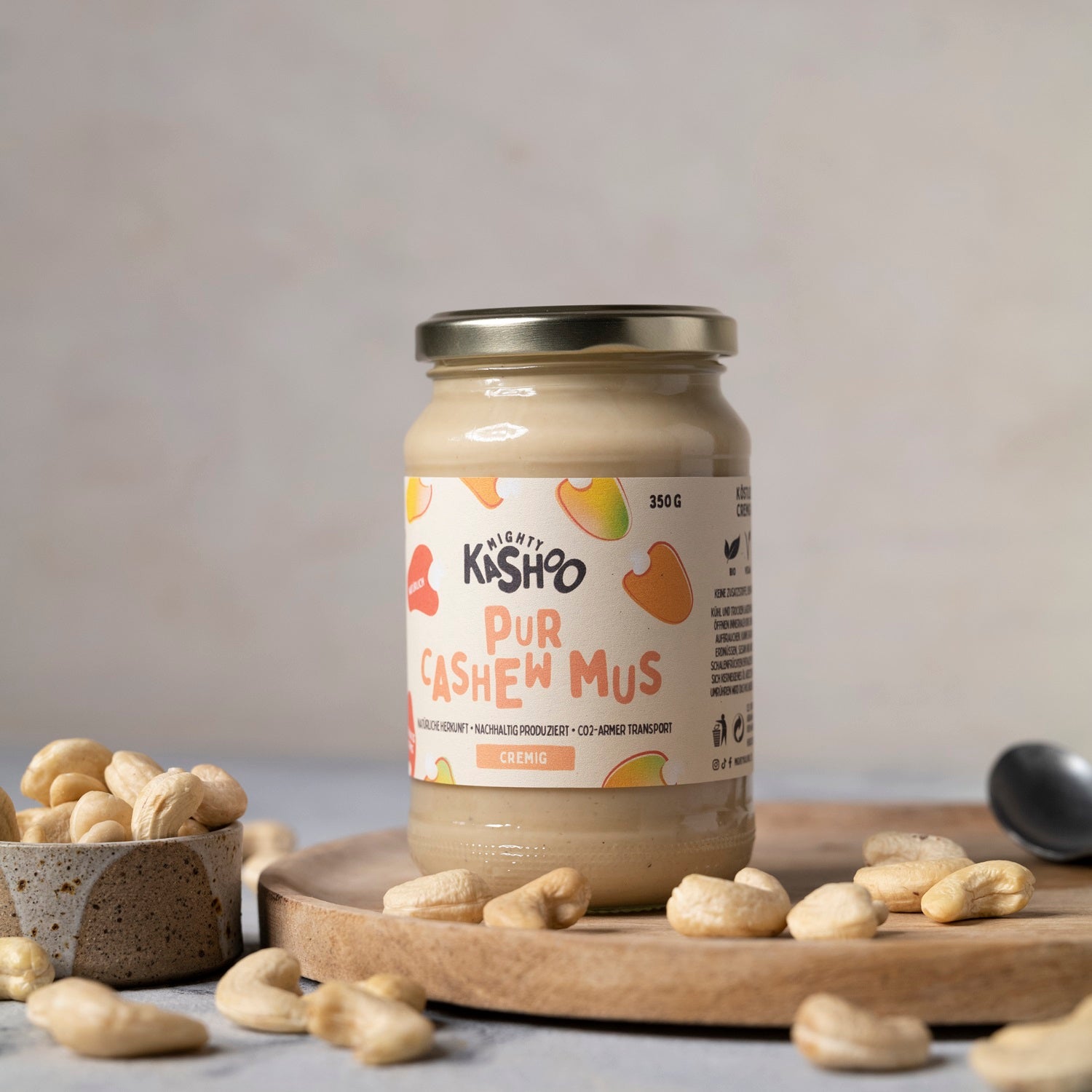Cashewmus Pur cremig 350g - Mighty Kashoo